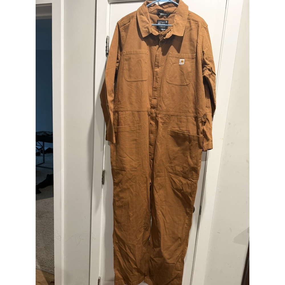 Carhartt BN6071-W Rugged Flex Canvas Jumpsuit Women's Size 2X 20-22 NEW wTags